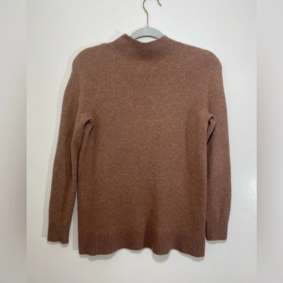 Loft Wool Blend Mock Neck Pullover Long Sleeve Sweater Women’s Size Small Petite - Picture 8 of 10